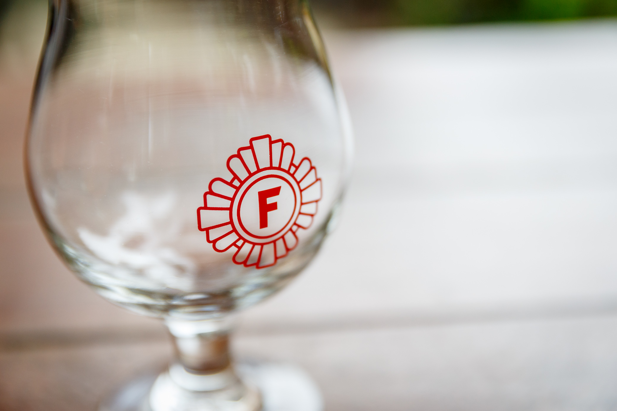 Fire Station beer glass
